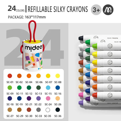 Washable Crayon Set for Kids – 6 to 36 Colors