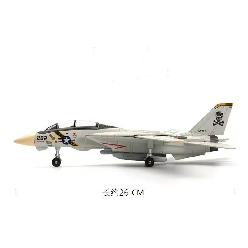 Military Fighter Jet Building Block Model Set