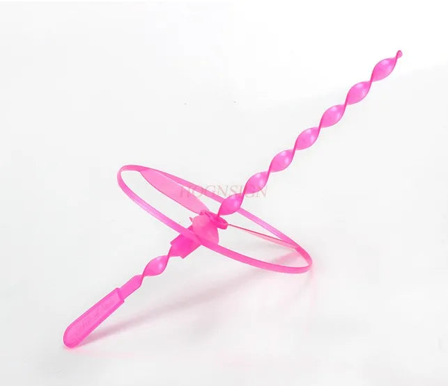 40 Piece Hand Push Flying Propeller Toy Set
