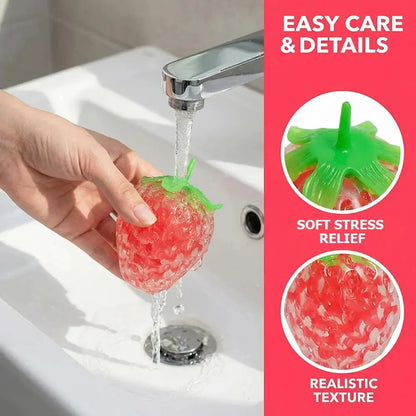 Fruit Squishy Stress Ball Fidget Toy Set