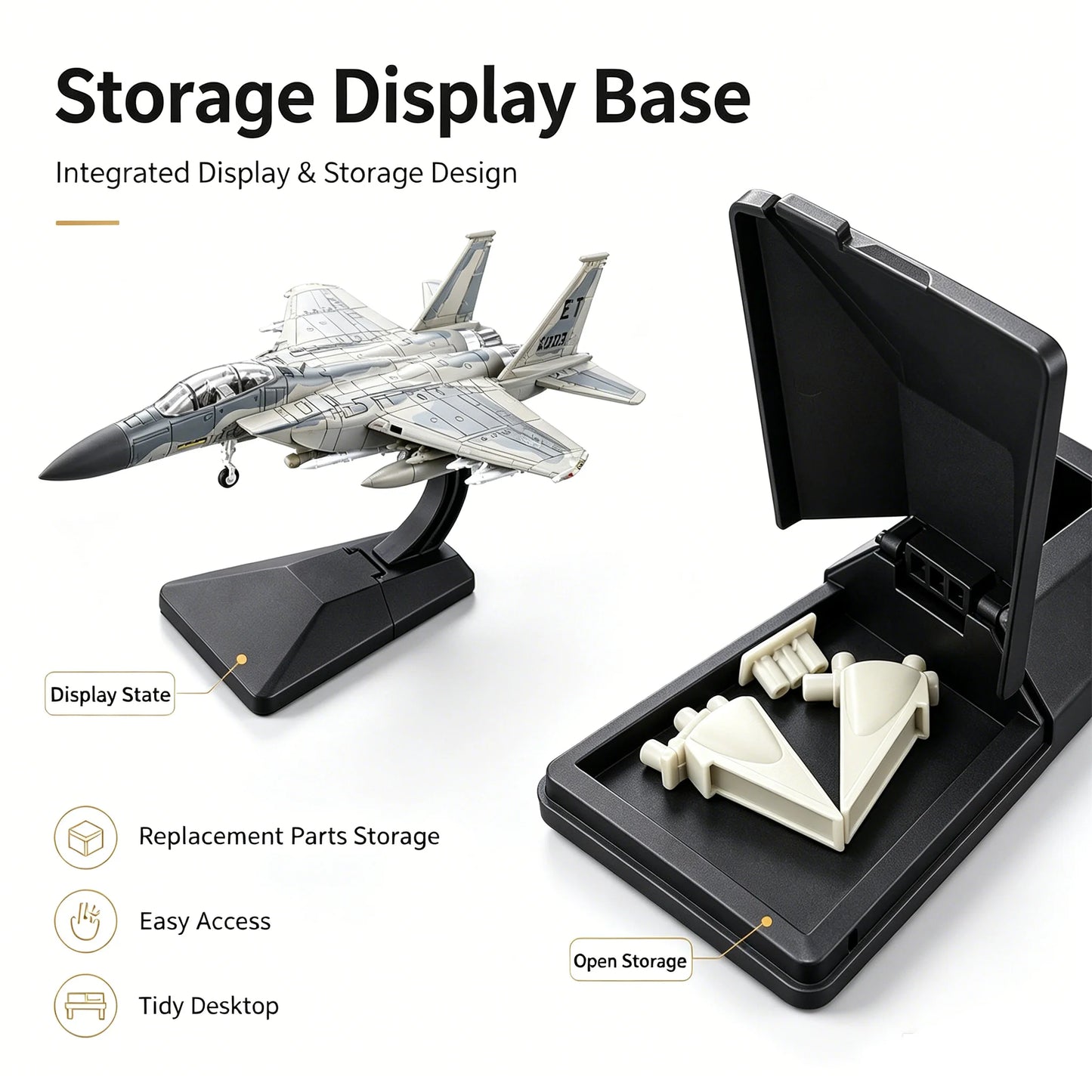 1:72 Scale Military Fighter Aircraft Model Kit