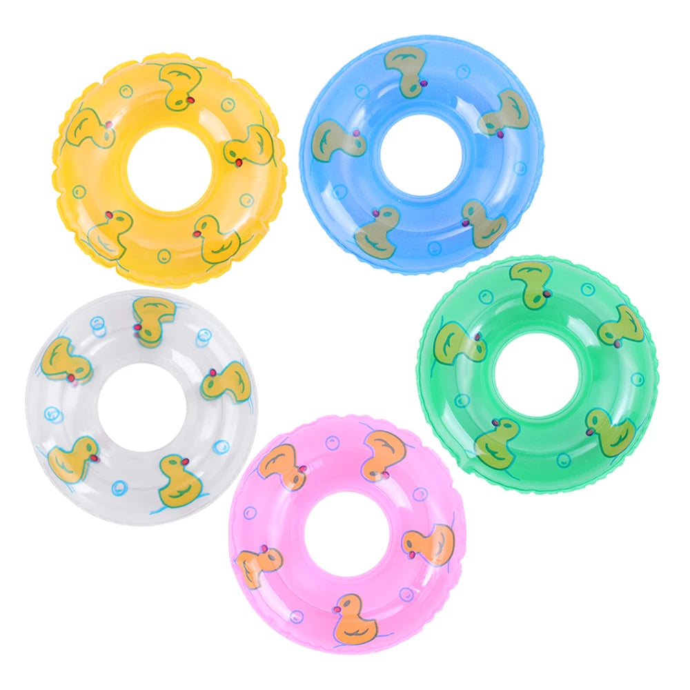 Mini Float Ring Set for Bath Toys
