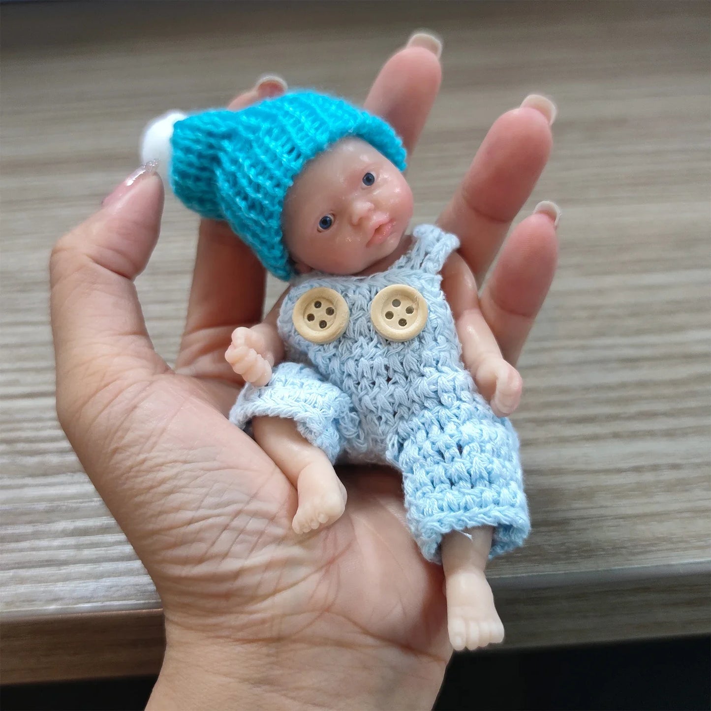 4.5 Inch Full Silicone Mini Reborn Baby Doll