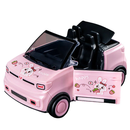 Mini Inertia Powered Car Toy with Opening Doors