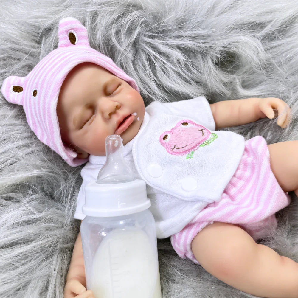 13 Inch Full Silicone Reborn Baby Doll
