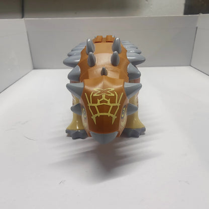 Ankylosaurus Dinosaur Building Block Model for Kids