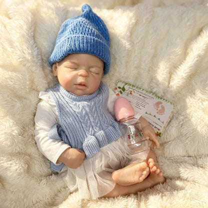 22 Inch Full Silicone Reborn Baby Girl Doll