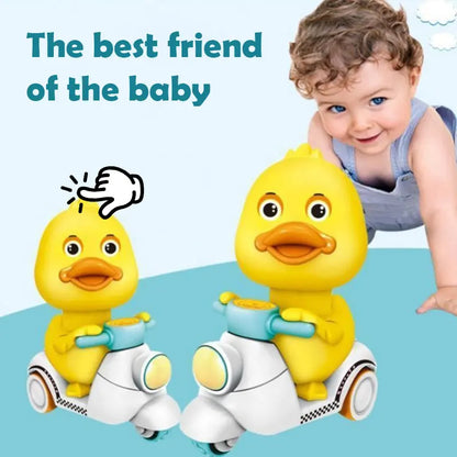 Press and Go Duck Scooter Toy