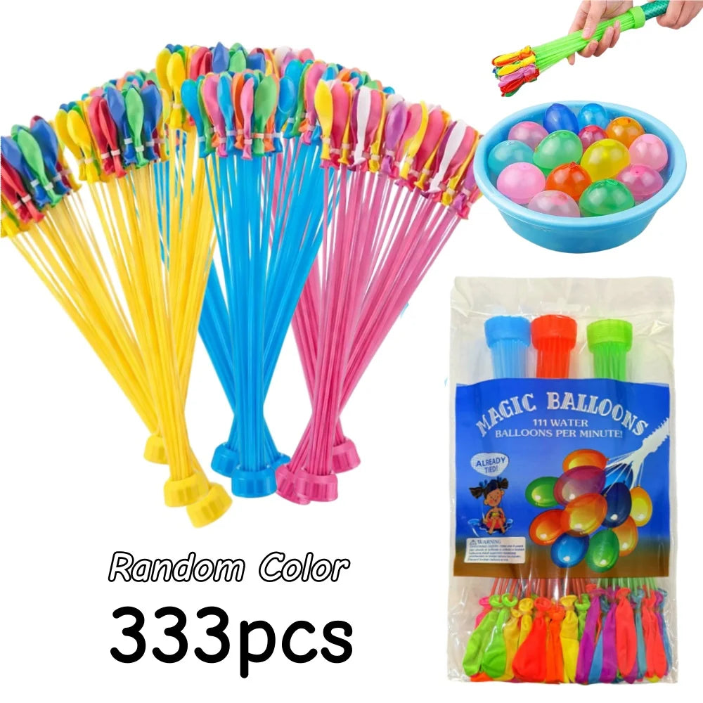 Quick Fill Water Balloon Set for Outdoor Play