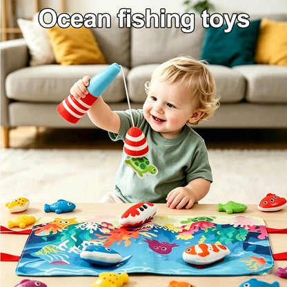 Fabric Fishing Game Set for Kids