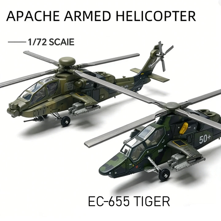 Military Helicopter Snap Fit Model Kit