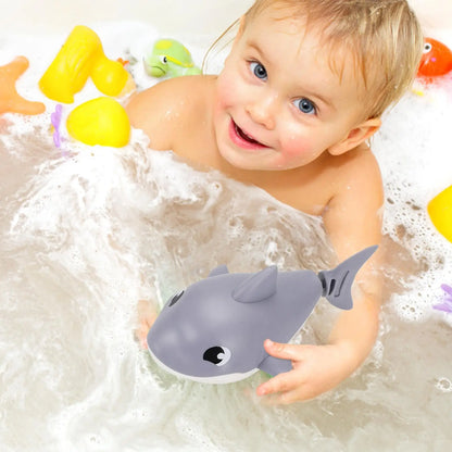 Wind Up Shark Bath Toy for Toddlers