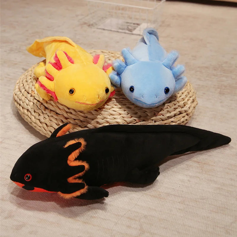 Colorful Axolotl Plush Toy