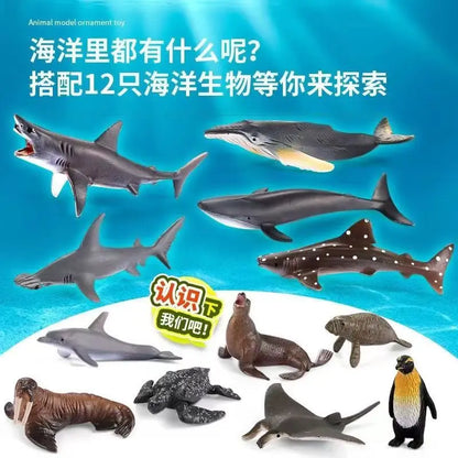 12 Piece Animal Figure Set