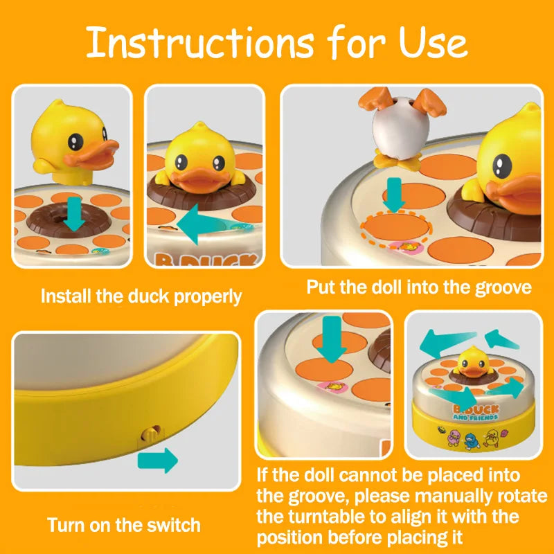 Electric Duck Launch and Catch Game