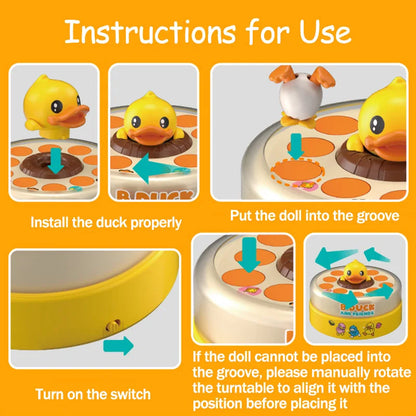 Electric Duck Launch and Catch Game