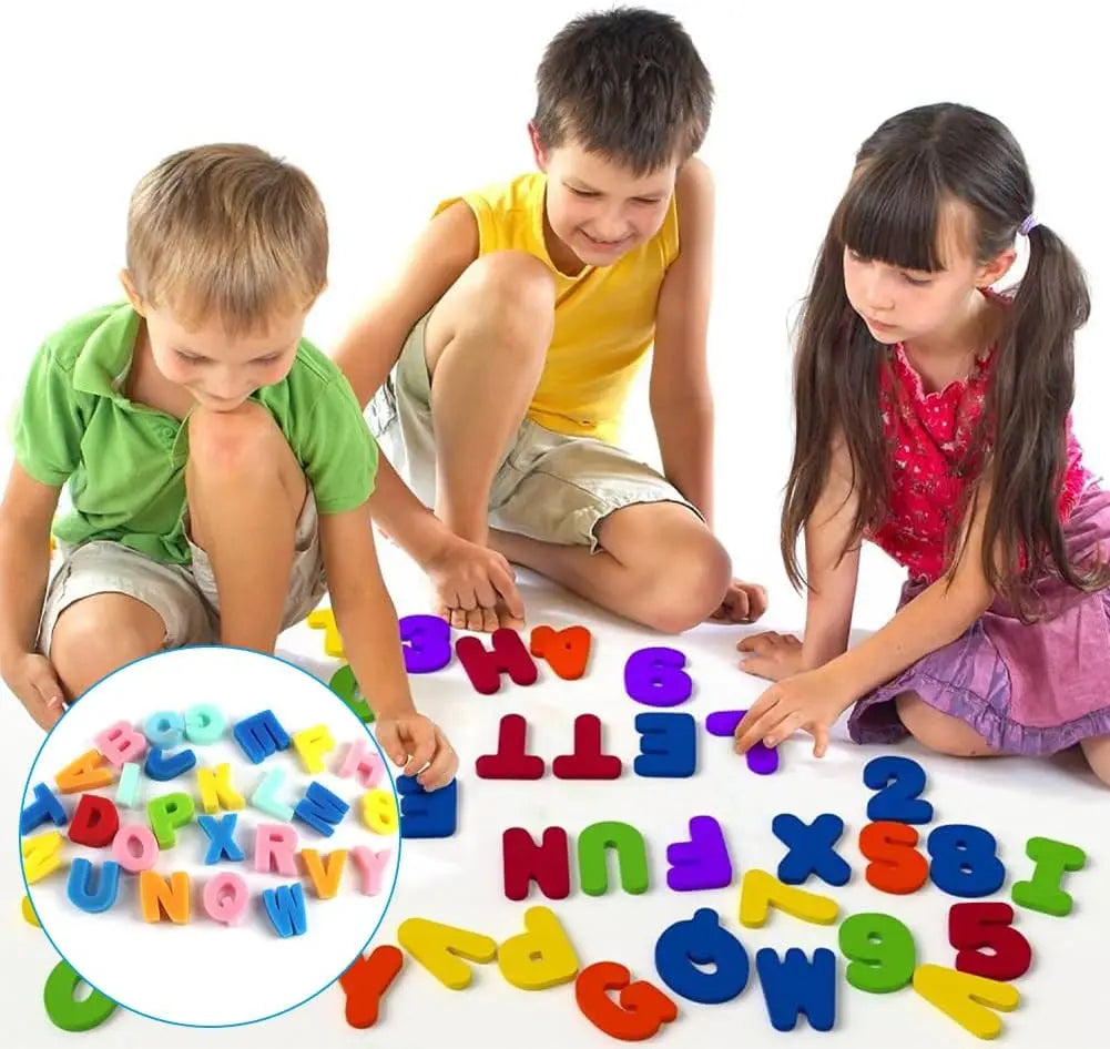 36 Piece Foam Bath Letters and Numbers Set