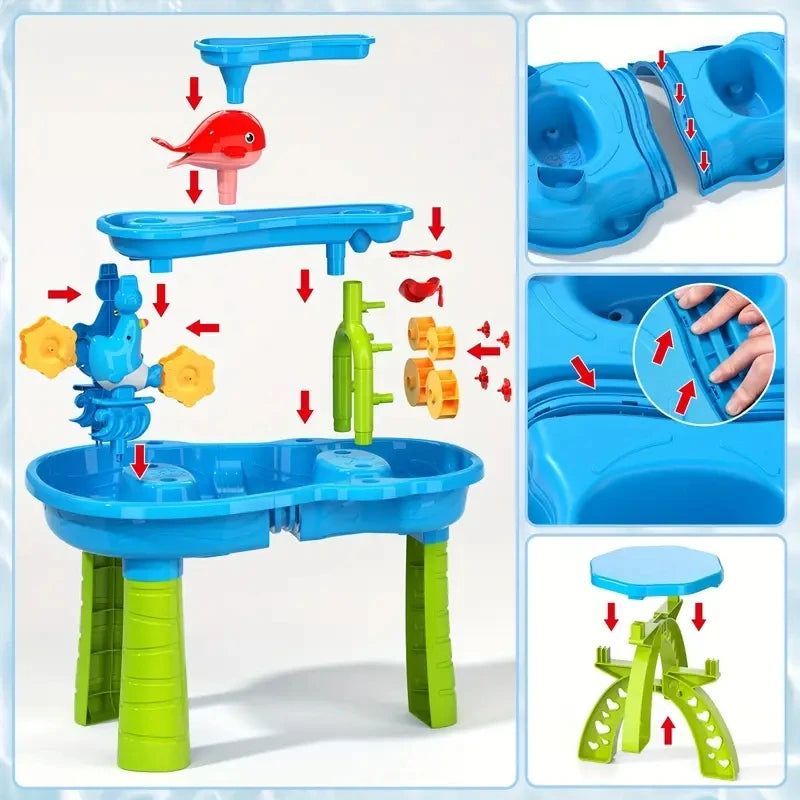 Kids Sand and Water Activity Table