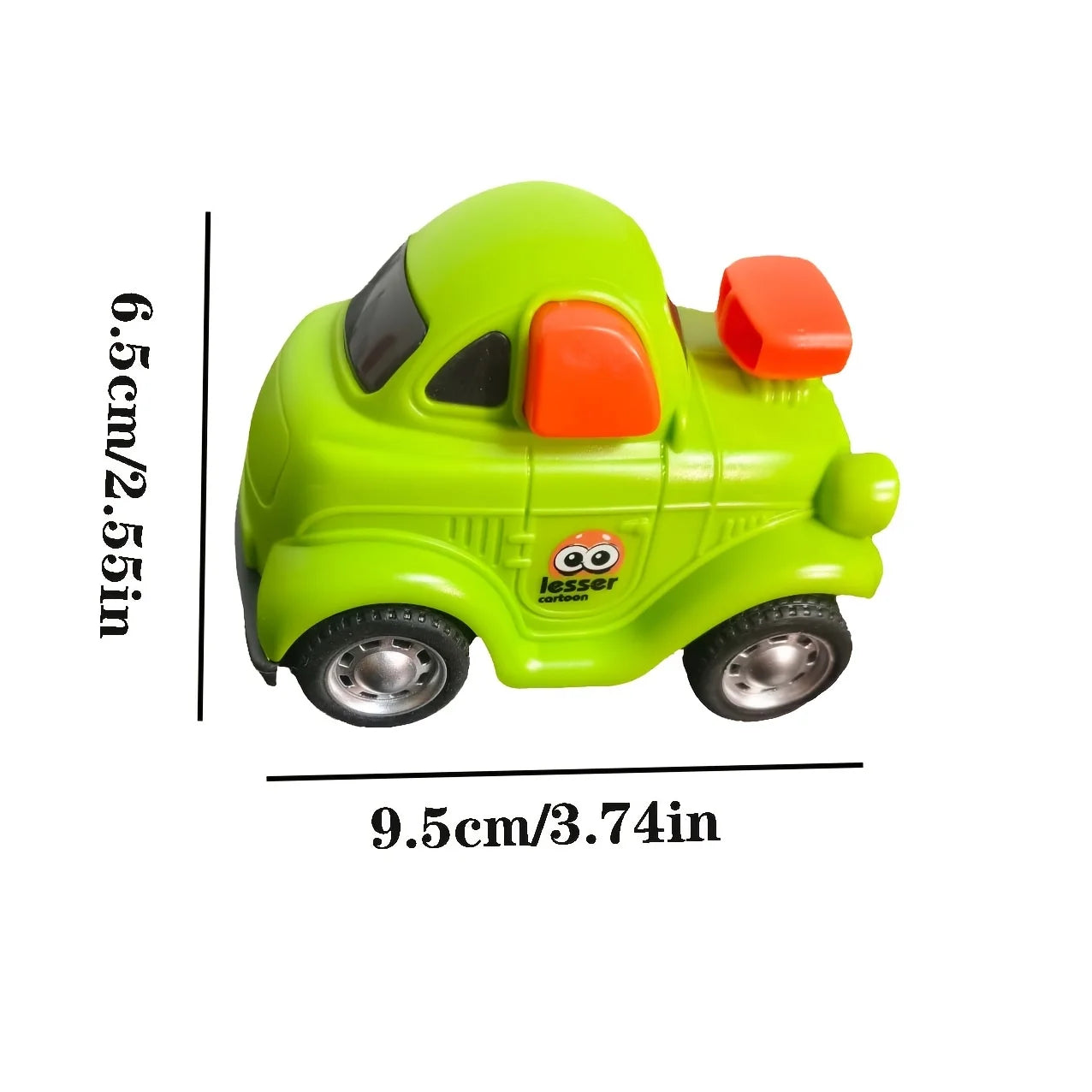 Toddler Inertia Toy Car with Rotating Accessory