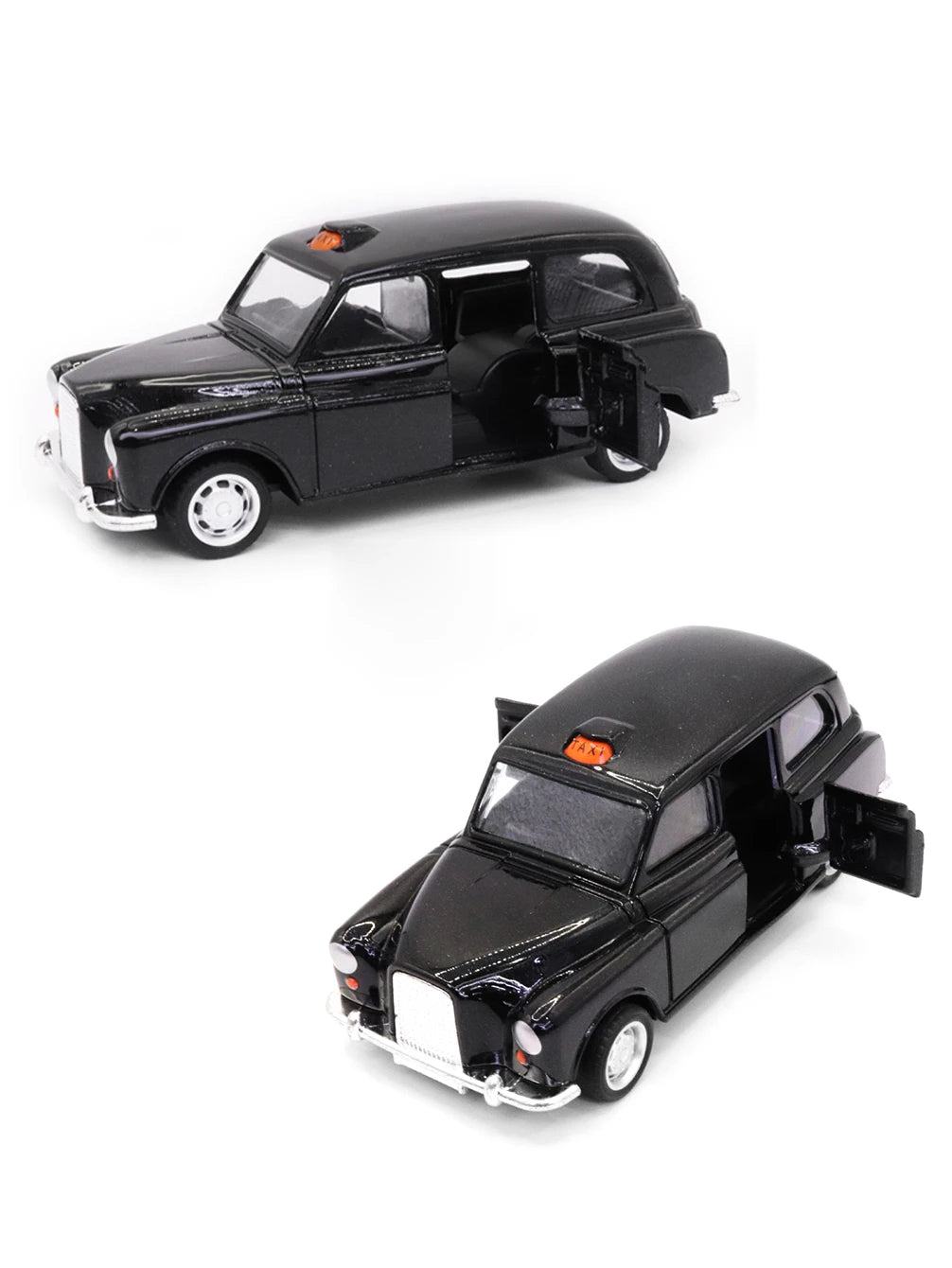 Vintage London Taxi Pull Back Toy Car