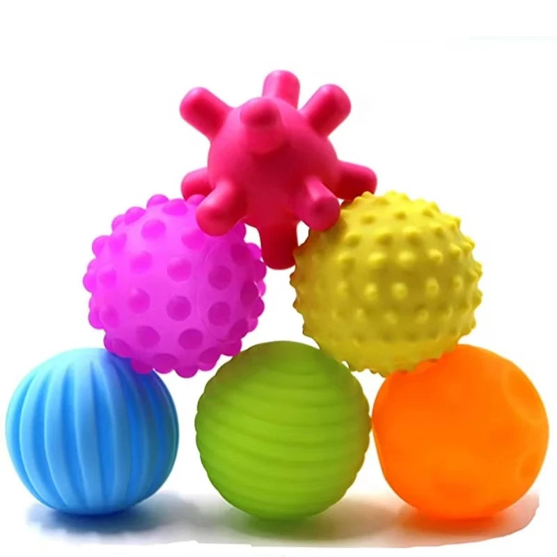 Textured Sensory Ball and Shape Set for Babies