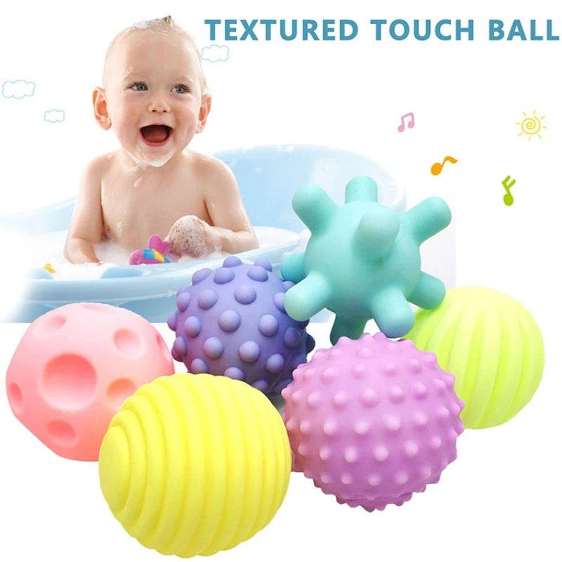 Textured Sensory Ball and Shape Set for Babies