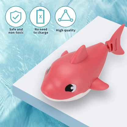 Wind Up Shark Bath Toy for Toddlers