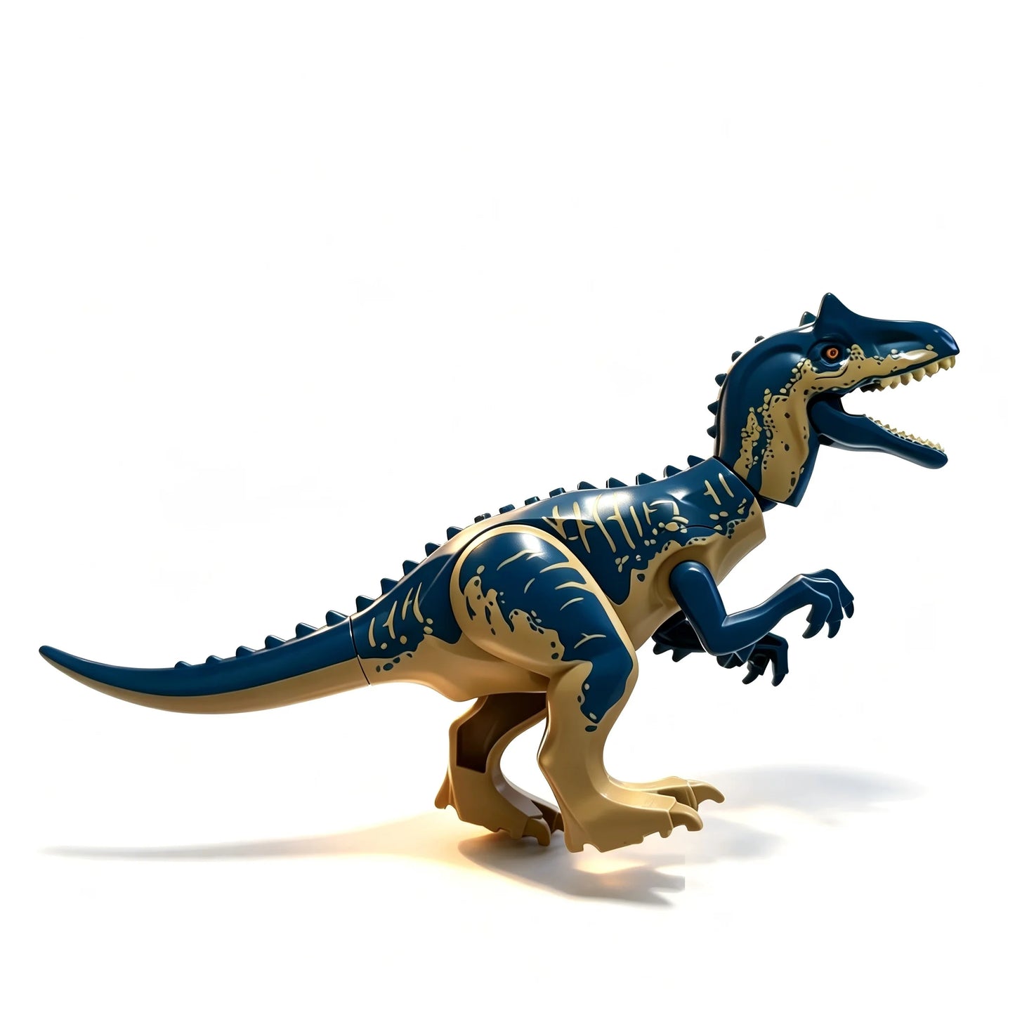 Large Allosaurus Dinosaur Building Block Model for Kids
