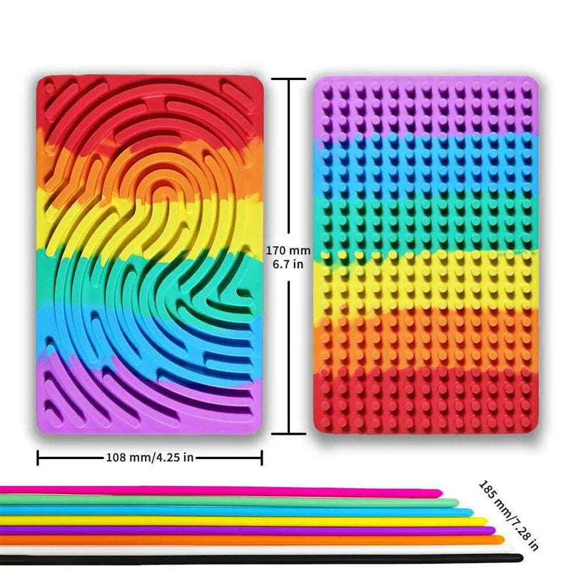 Reusable Sensory Pattern Activity Board