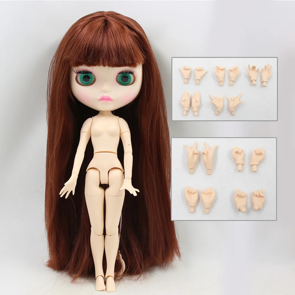 30 cm Jointed Fashion Doll with Multiple Hairstyles