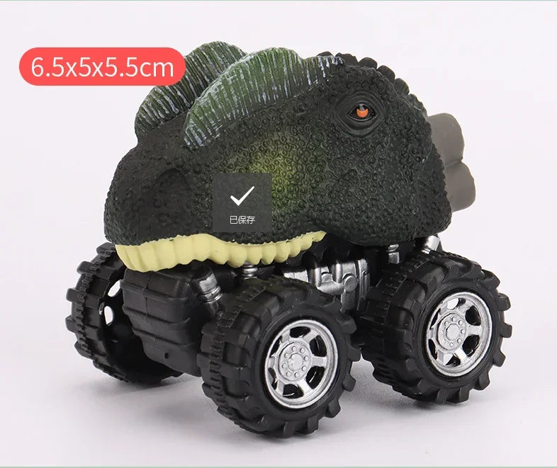 Dinosaur Pull Back Car Toy Set for Kids