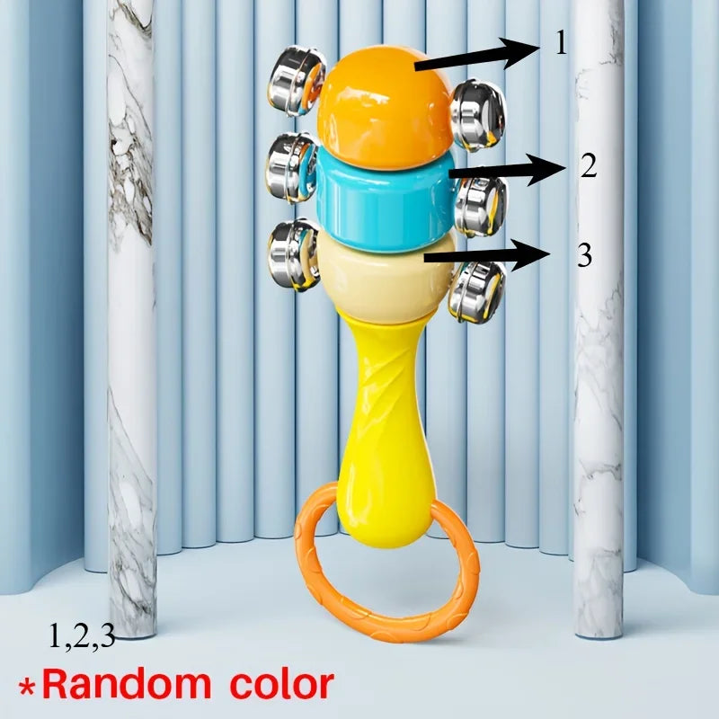 Baby Hand Bell Rattle Sensory Toy