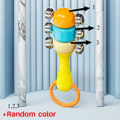 Baby Hand Bell Rattle Sensory Toy