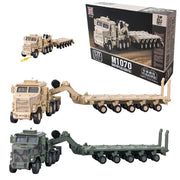 Military Transport Truck Building Block Set