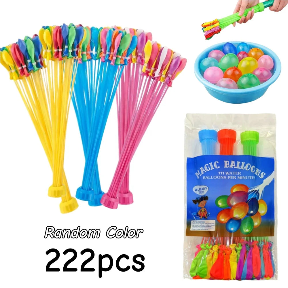 Quick Fill Water Balloon Set for Outdoor Play