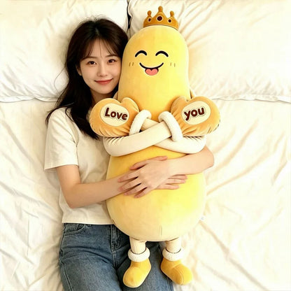Mango and Eggplant Character Plush Pillow