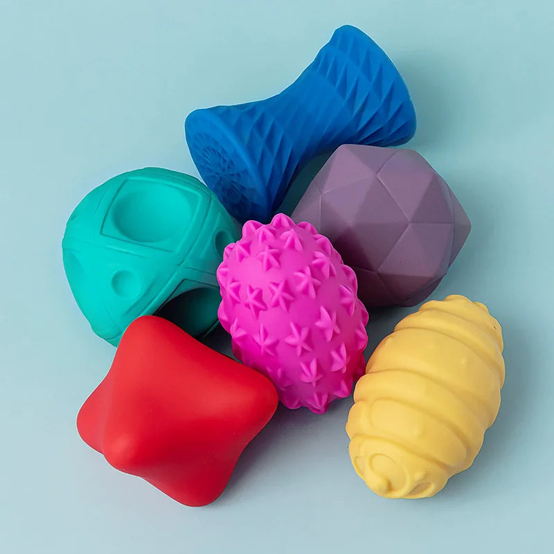 Textured Sensory Ball and Shape Set for Babies