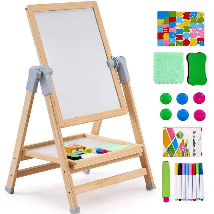 Adjustable Double Sided Art Easel for Kids