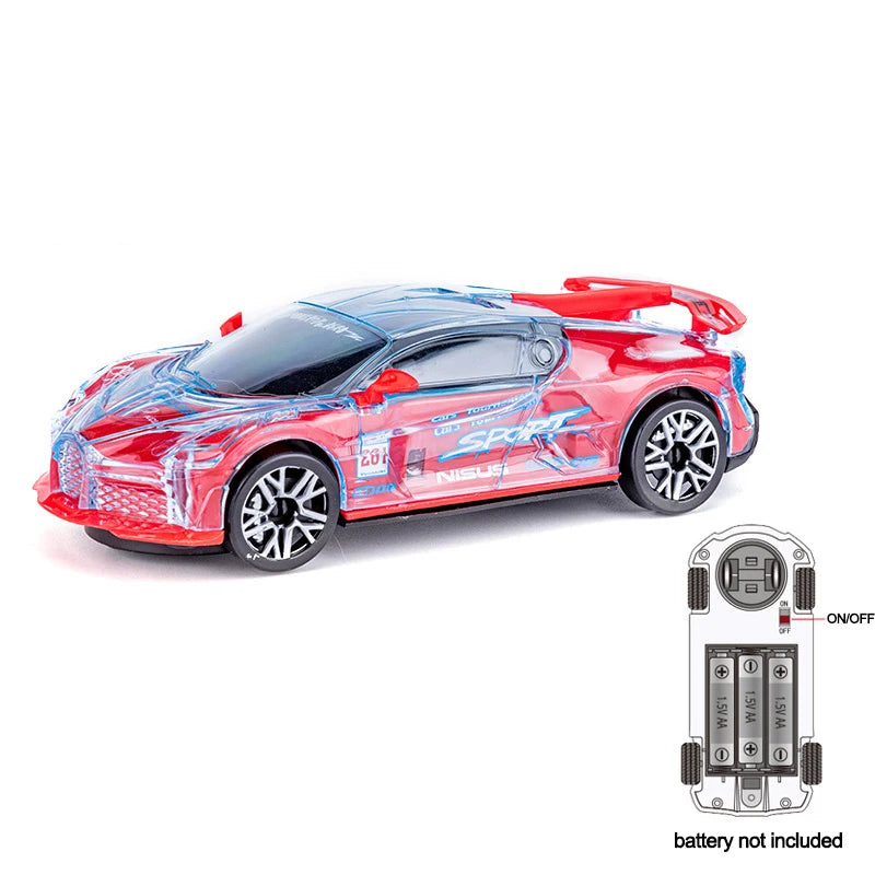 Light Up Music Toy Car with Universal Wheel