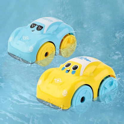 Clockwork Floating Bath Car Toy for Kids