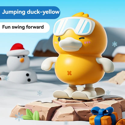 Wind Up Jumping Duck Toy for Kids