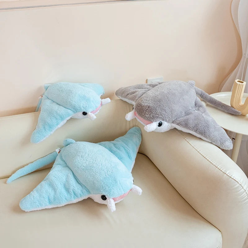Cute Manta Ray Stuffed Plush Toy