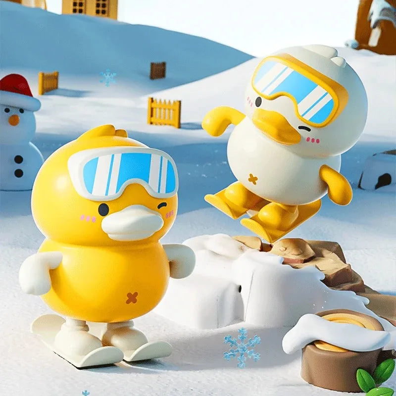 Wind Up Jumping Duck Toy for Kids
