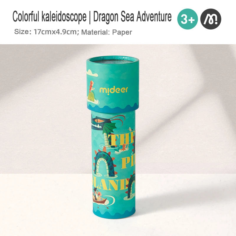 Colorful Rotating Kaleidoscope Toy for Kids