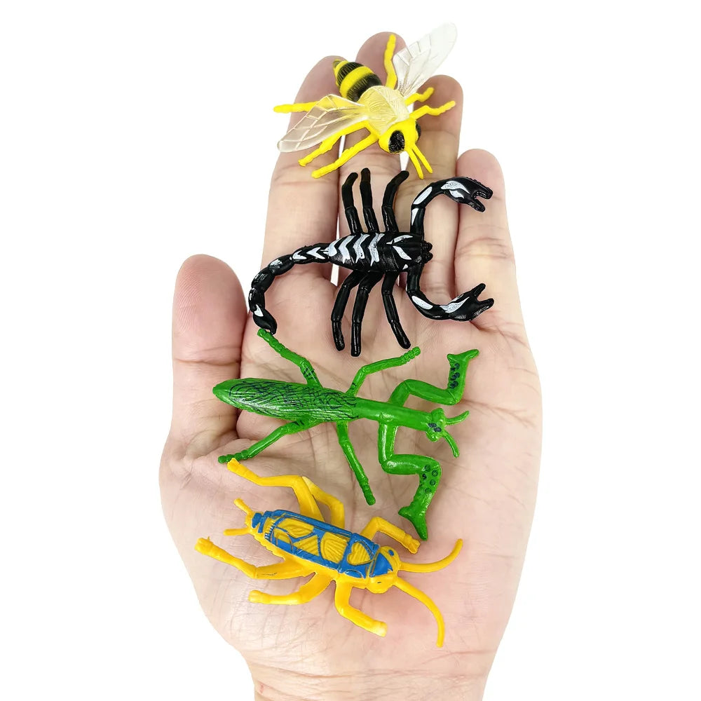 Realistic Insect Animal Figure Set