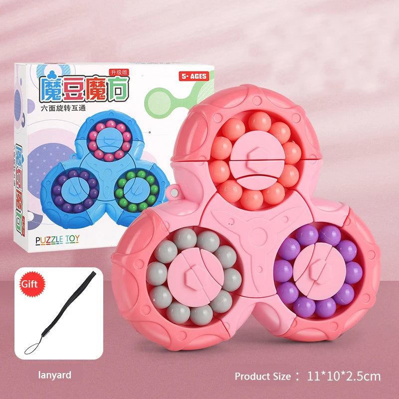 Rotating Bean Fidget Puzzle for Ages 14 Plus