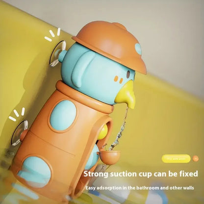 Animal Suction Waterwheel Bath Toy for Kids