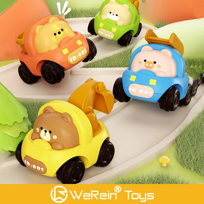 Animal Inertia Car Toy for Kids