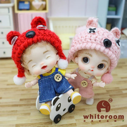 10 cm Mini Jointed Fashion Doll with Outfit