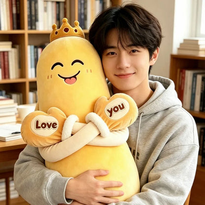 Mango and Eggplant Character Plush Pillow